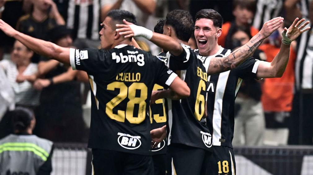 La gambeta de Cuello destrabó la goleada de Atlético Mineiro en la Copa Sudamericana