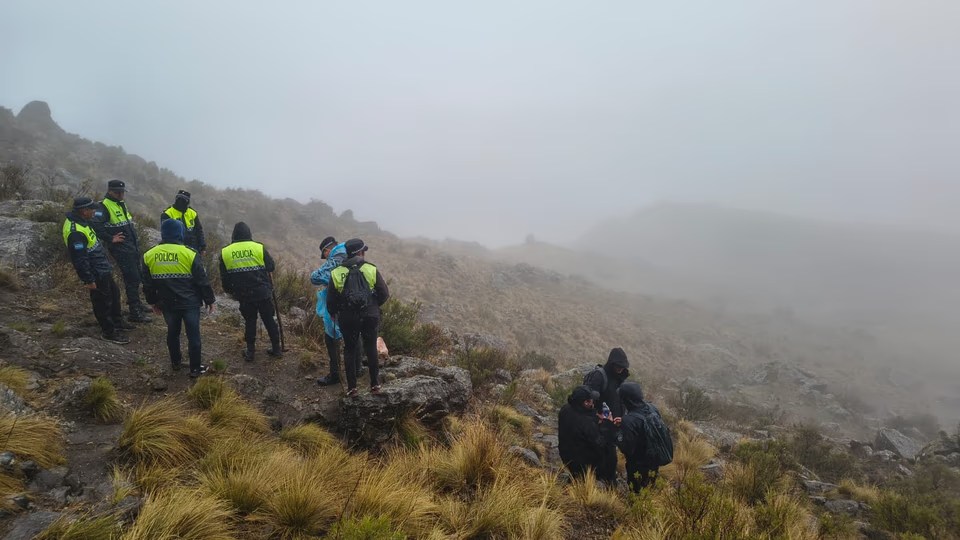 Finalizó sin novedades el rastrillaje para encontrar a Raúl Moyano en el cerro Ñuñorco