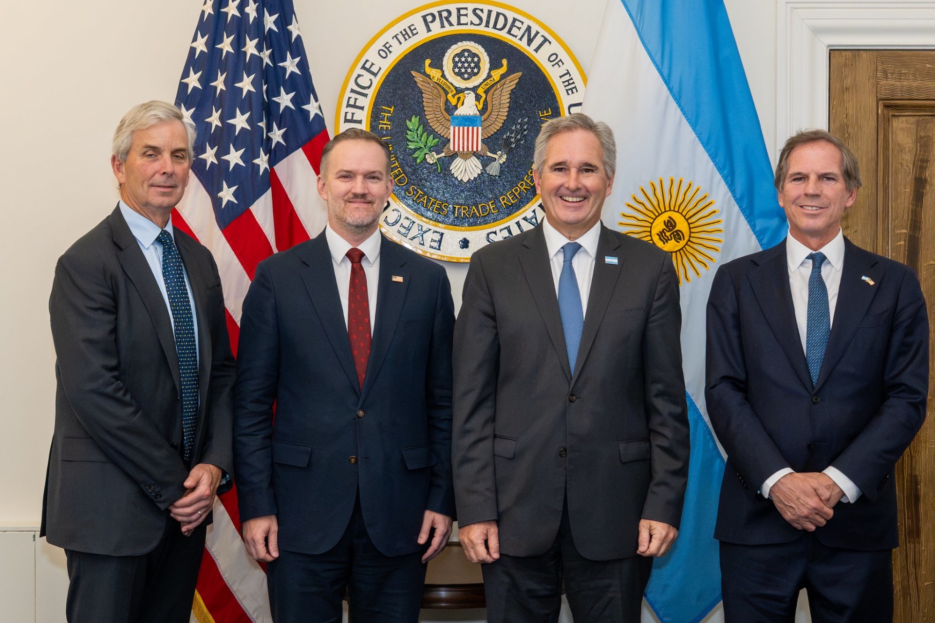 Argentina y Estados Unidos firmaron un protocolo para el Acuerdo sobre Comercio e Inversiones Recíprocas