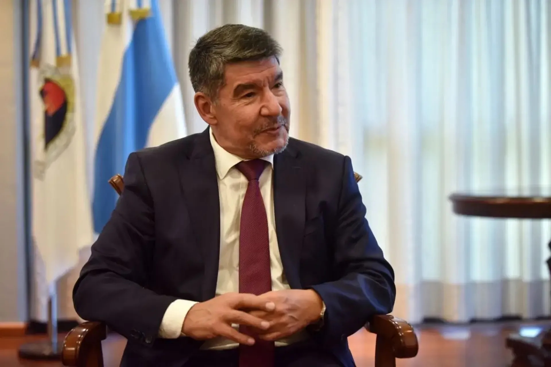 Al igual que Jaldo, Acevedo avaló el armado político de los 17 comisionados comunales del Oeste