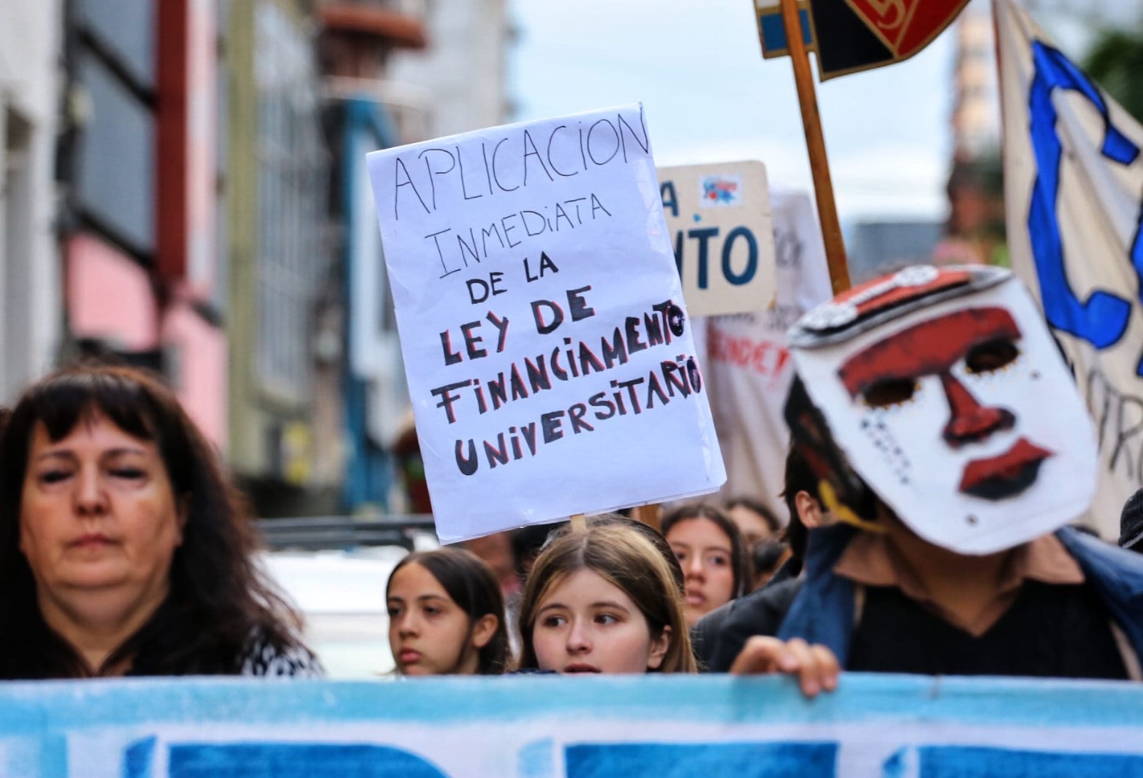 Por quinta vez desde que asumió Milei, los tucumanos reclamaron más presupuesto para las universidades 