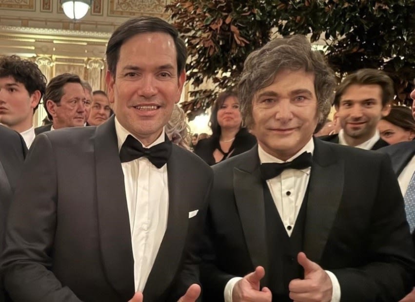 Javier Milei habló con Marco Rubio, en la previa de la llegada de funcionarios de Donald Trump