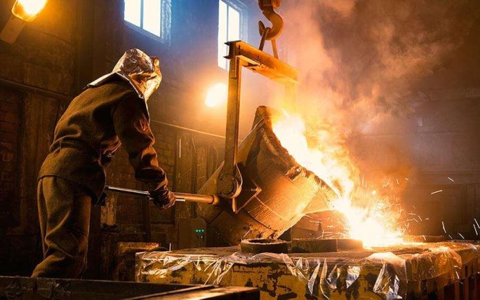 La industria metalúrgica cayó 3,3% en septiembre y opera con apenas el 40,2% de su capacidad instalada
