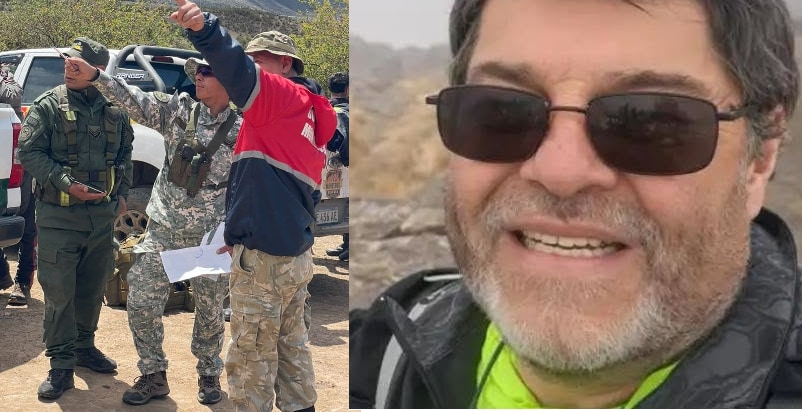 A una semana de la desaparición de Raúl Alfredo Moyano montan un campamento base en la cumbre