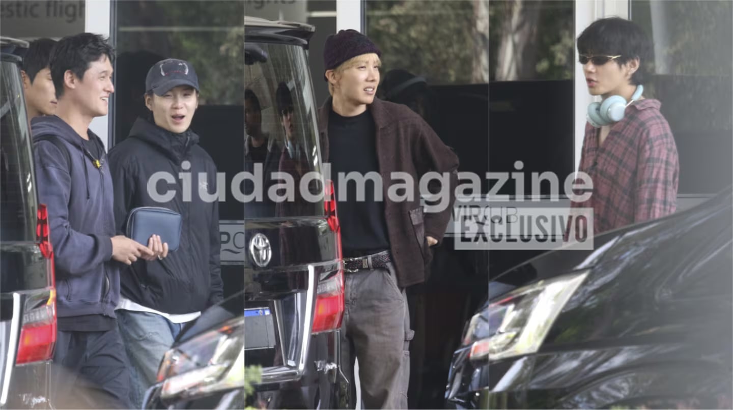 Histórica llegada: BTS pisó suelo argentino por primera vez para encarar sus shows en La Plata