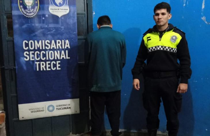 Aprehendieron a un hombre acusado de amenazar a su pareja e incendiar su casa en el Barrio Miguel Lillo