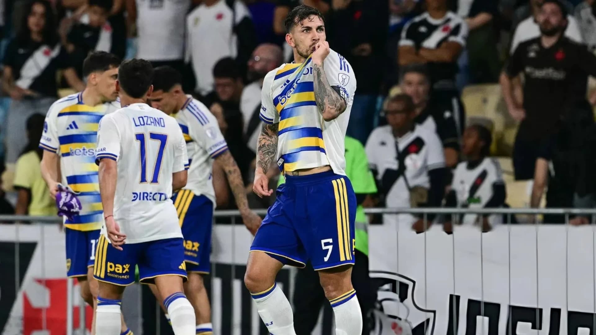 Grito desgarrador en el Maracaná: con Paredes entre algodones, Boca llegó a la final de la Copa Sudamericana