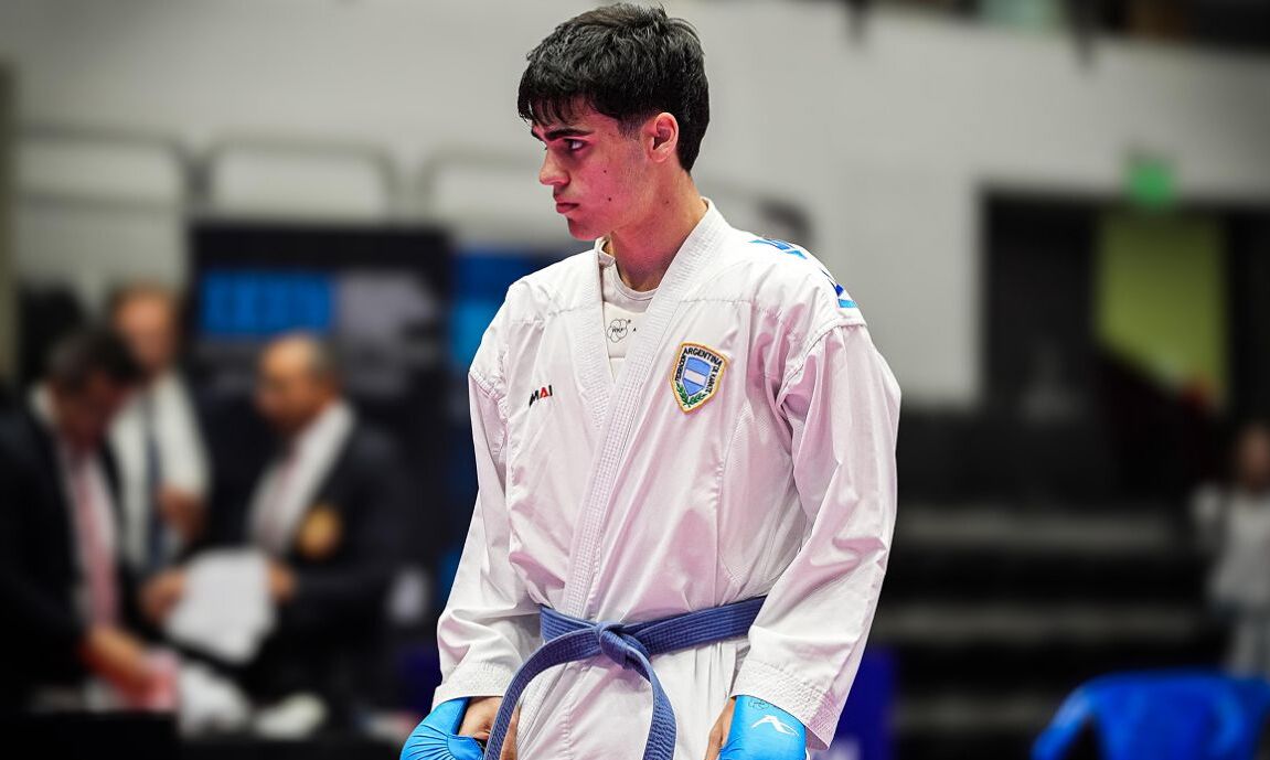El tucumano Lisandro Fontana disputó el Mundial juvenil de karate