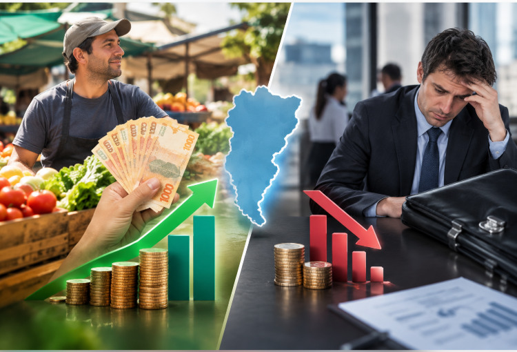 Los salarios crecieron 35,6% interanual empujados por el sector informal, mientras los trabajadores registrados pierden con la inflación