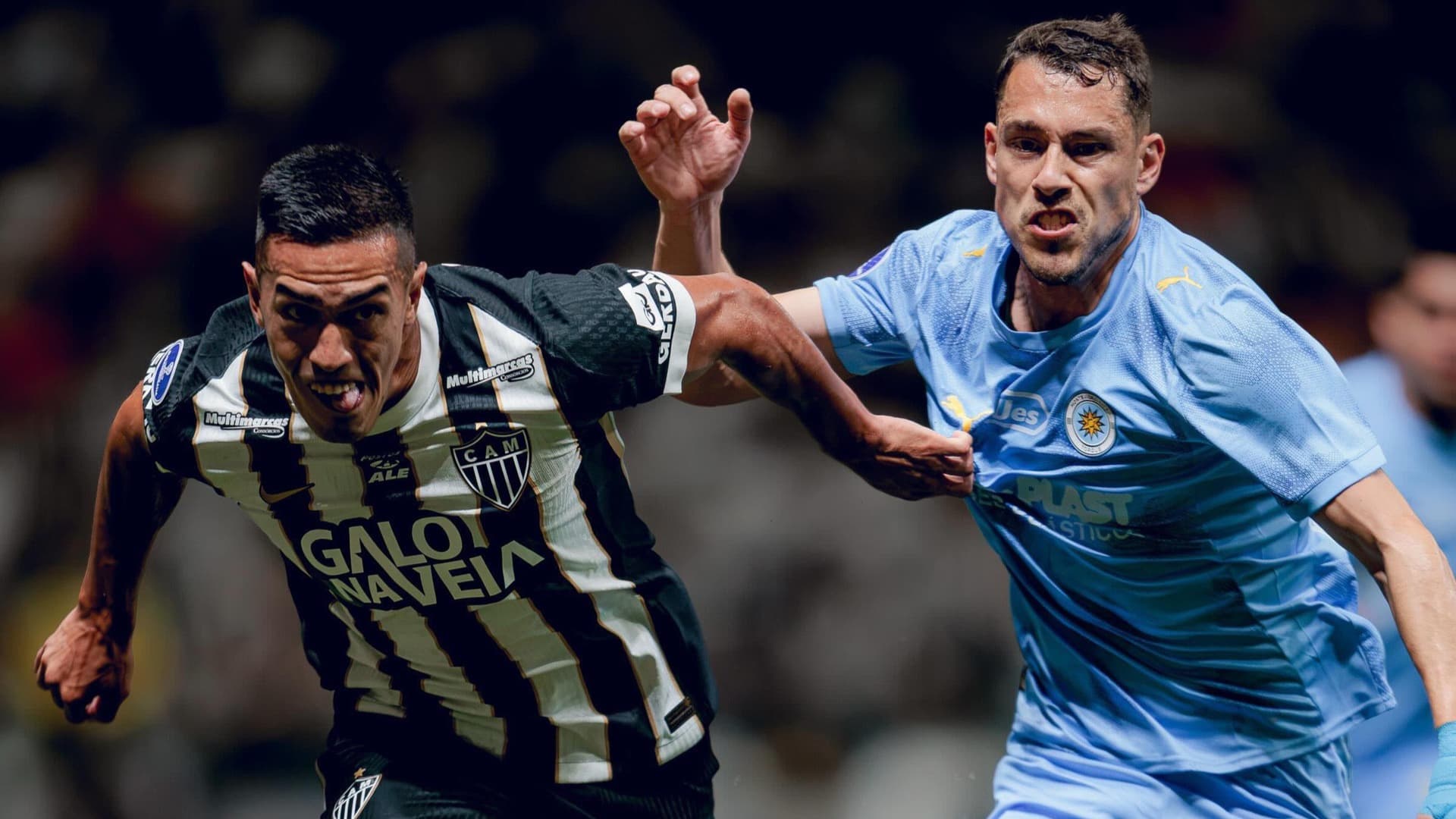 Tomás Cuello llega a la final de la Sudamericana con Mineiro, pero salió lesionado ante Montevideo City Torque