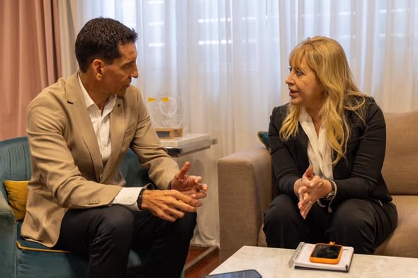 Chahla y Vargas Aignasse avanzan en una agenda territorial mientras el peronismo se prepara para 2027