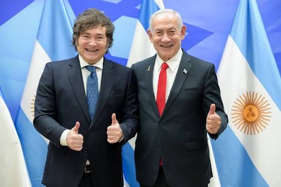Javier Milei celebró el apoyo de Israel a Argentina, en el reclamo por las Islas Malvinas