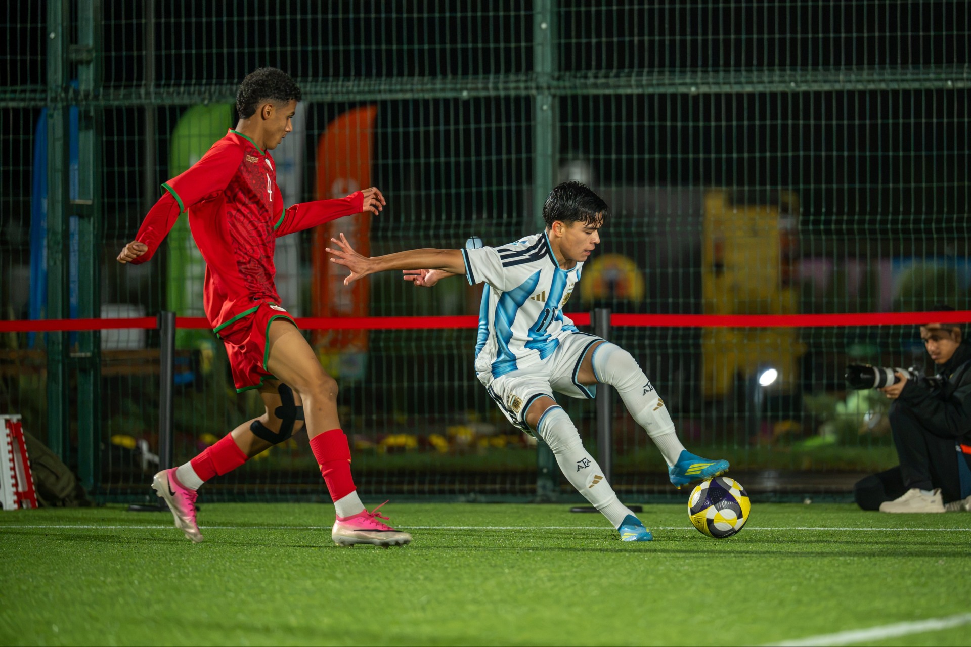 Argentina sumó dos triunfos en el Mundial Sub-15 y se mantiene en la lucha por la clasificación