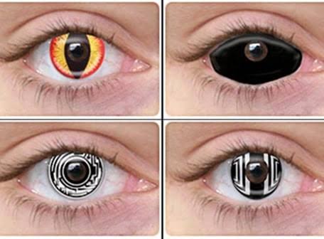 Alertan sobre los riesgos de usar lentes de contacto cosméticas sin receta para Halloween