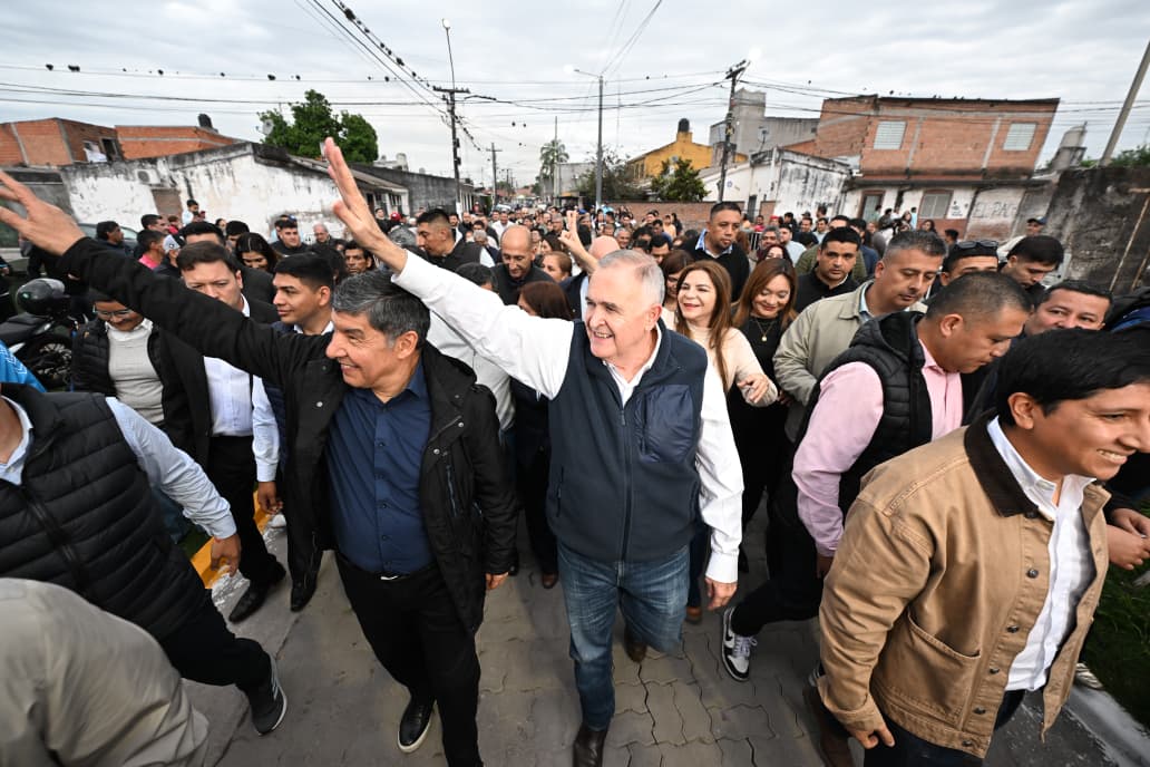 Jaldo inauguró obras de urbanización en Banda del Río Salí