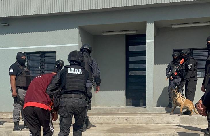 Trasladaron a 18 jóvenes alojados en Villa Urquiza hacia el penal de Benjamín Paz