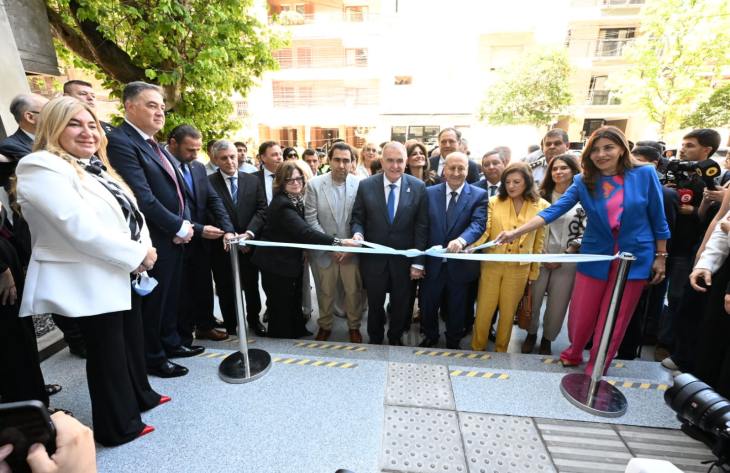 “Hoy es un día casi histórico para la Justicia”, sostuvo Jaldo al inaugurar la nueva sede del Ministerio de la Defensa