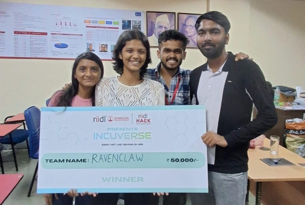 First Prize - INCUVERSE 1.0 Hackathon