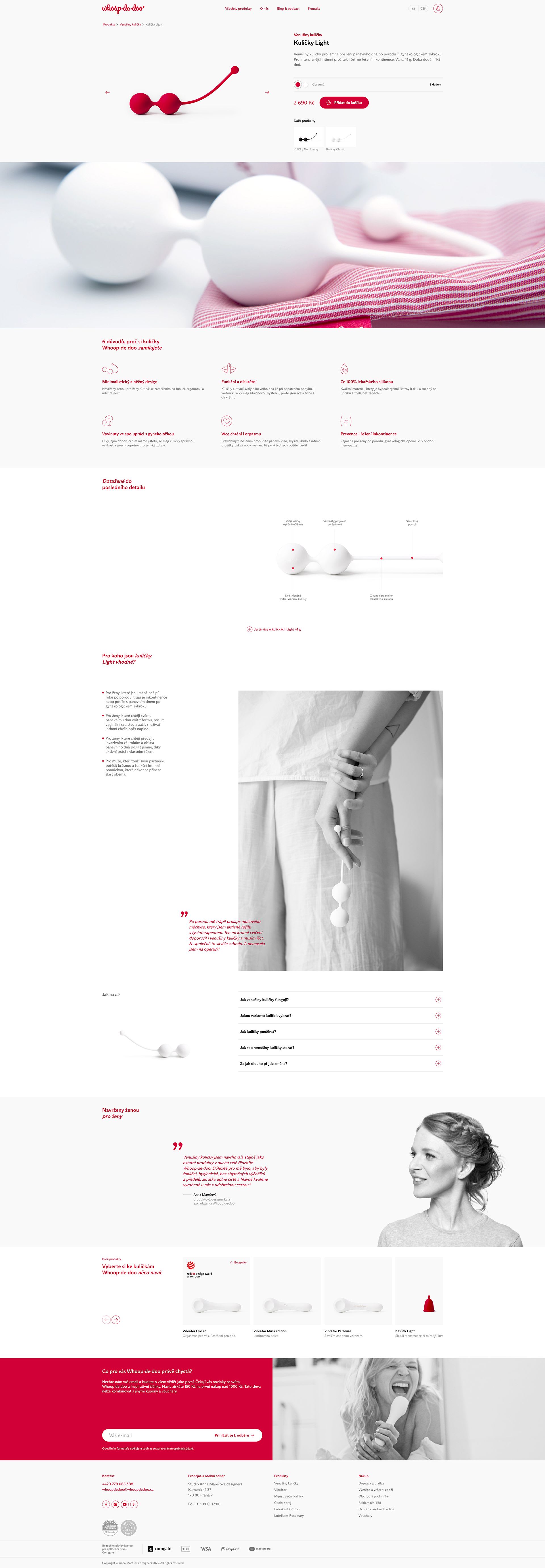 Screenshot webu Intimní pomůcky s láskou
Whoop·de·doo  #1