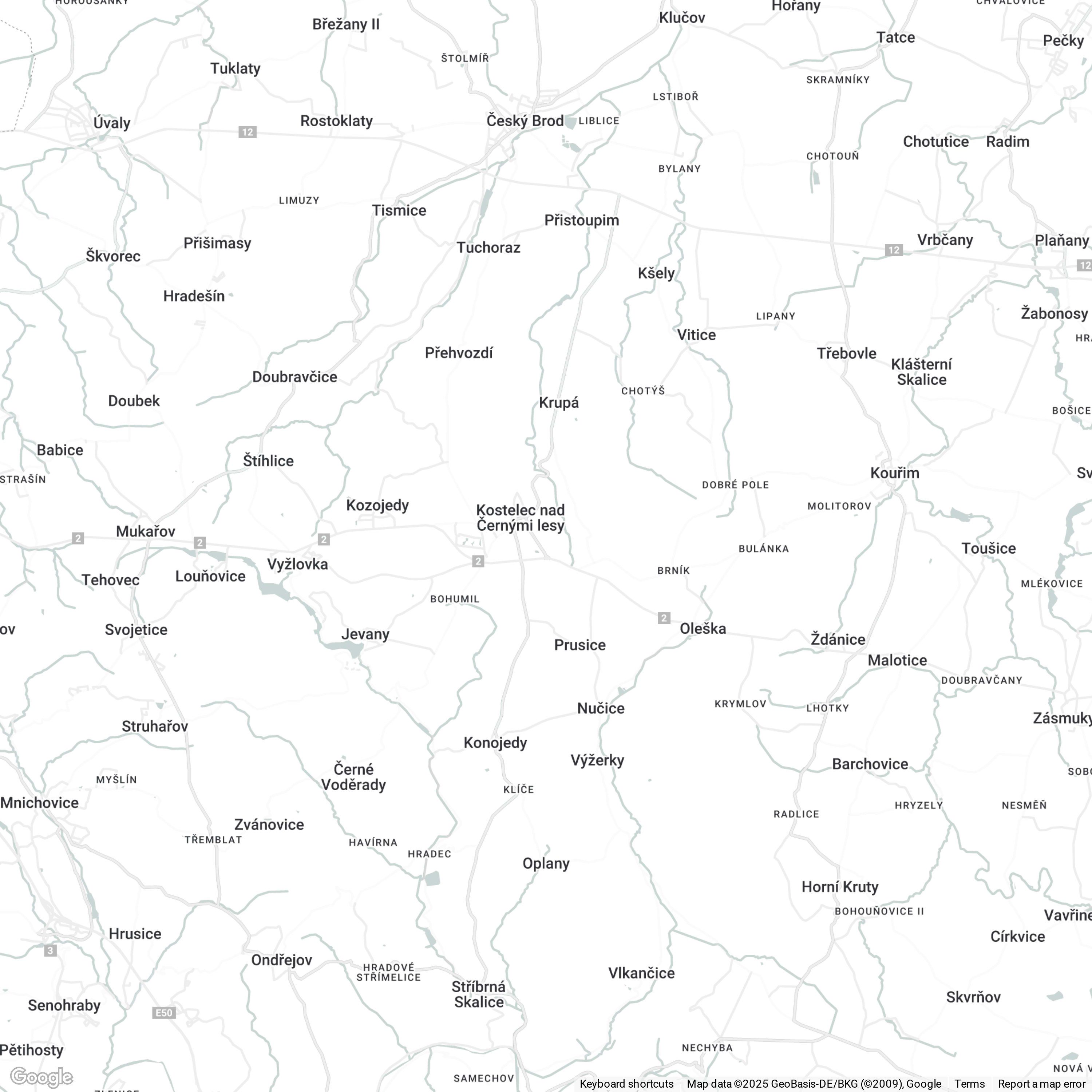 Mapa s umístěním domova