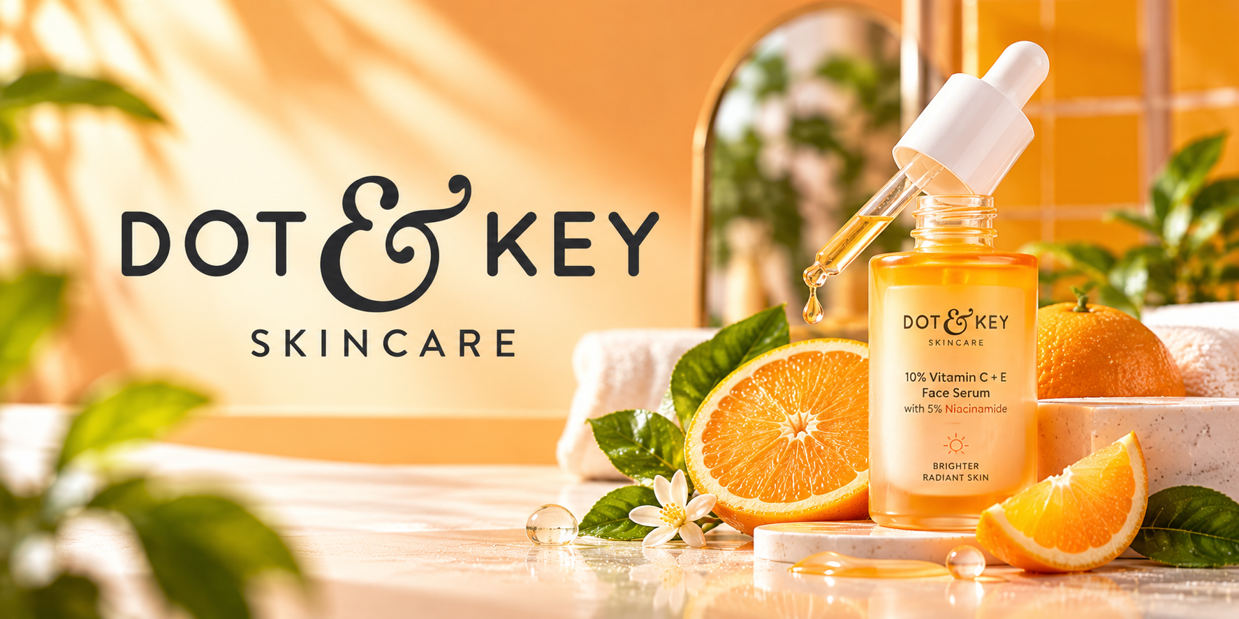 10% Vitamin C + E Face Serum with 5% Niacinamide for Rs.695!