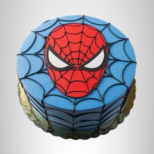 Classic Spideman Cake