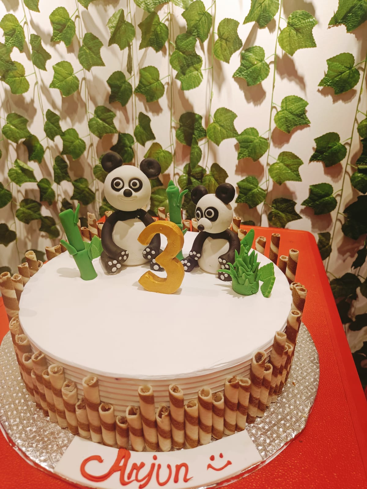 Panda cake