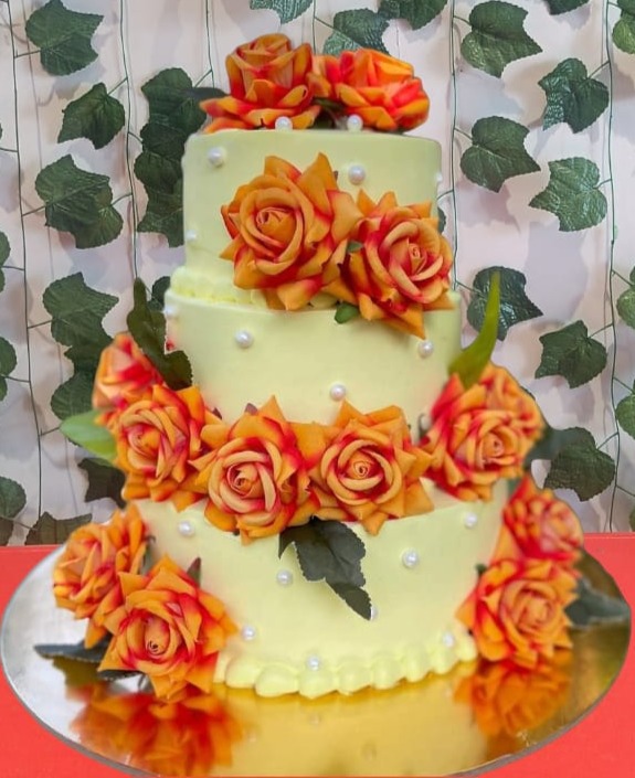 Floral Cremy Wedding