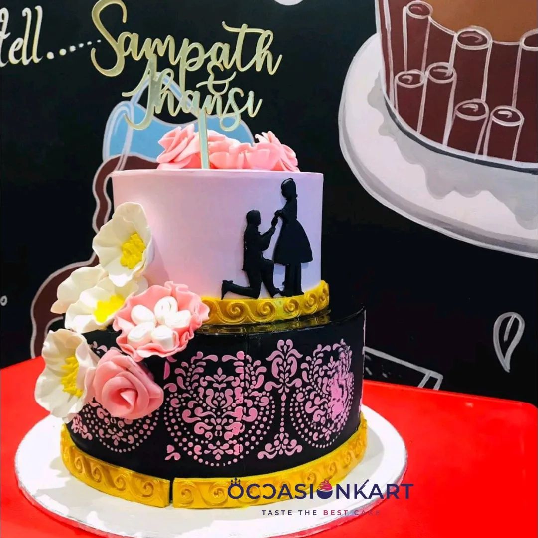 Fancy Anniversary Cake
