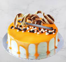 Butterscotch chips cake