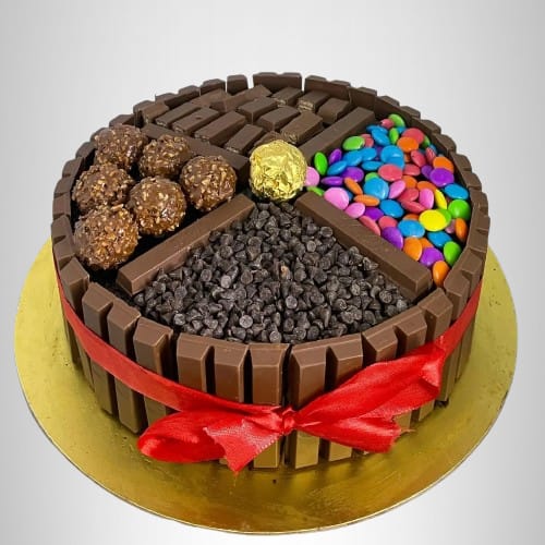 Kitkat Overloaded Chocolate Cake