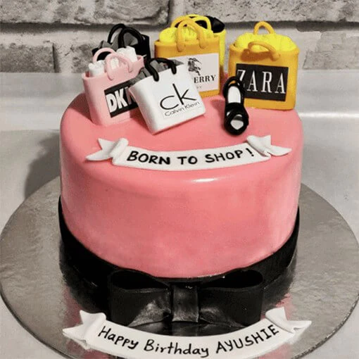 Makeup Theme Cake