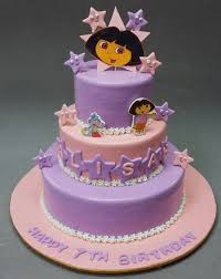 Dora Theme cake