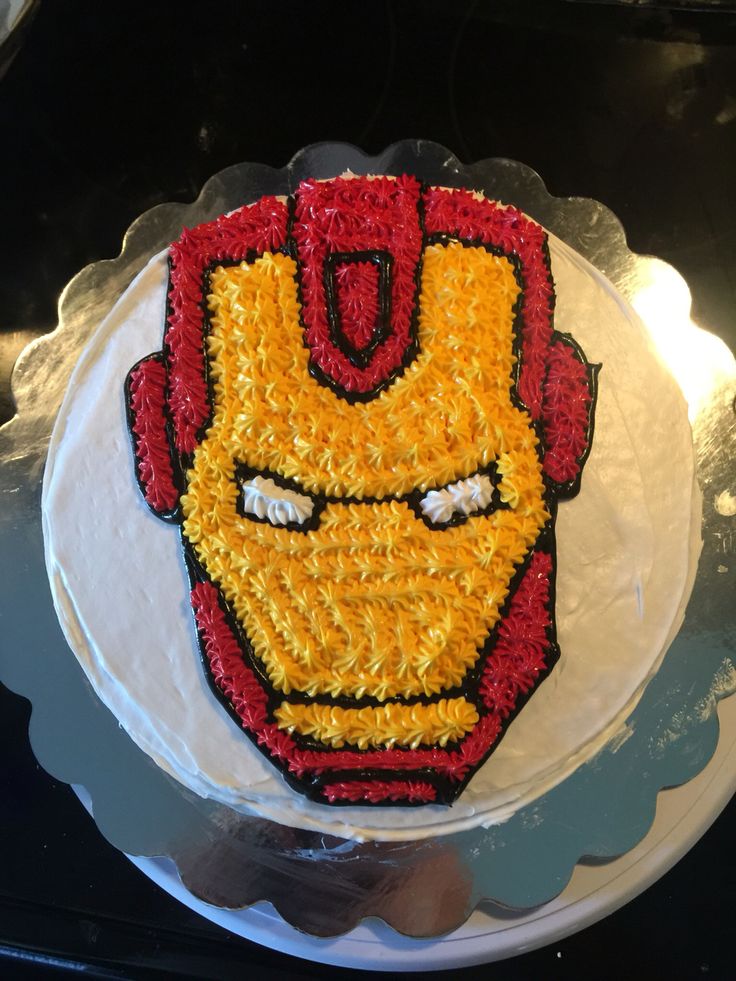 Iron Man Cake