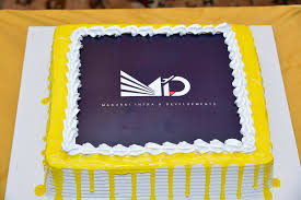 Elegant Corporate Pineapple Cake