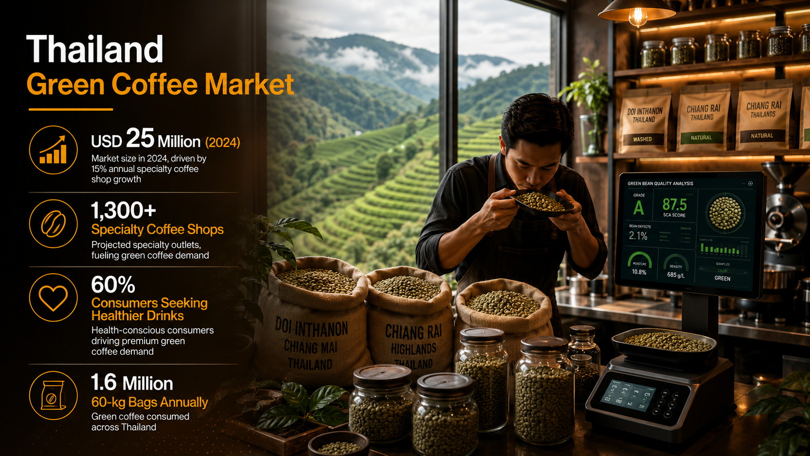 Thailand Green Coffee Market