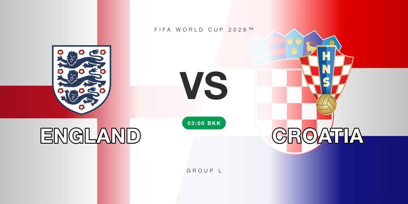England vs Croatia at Highend