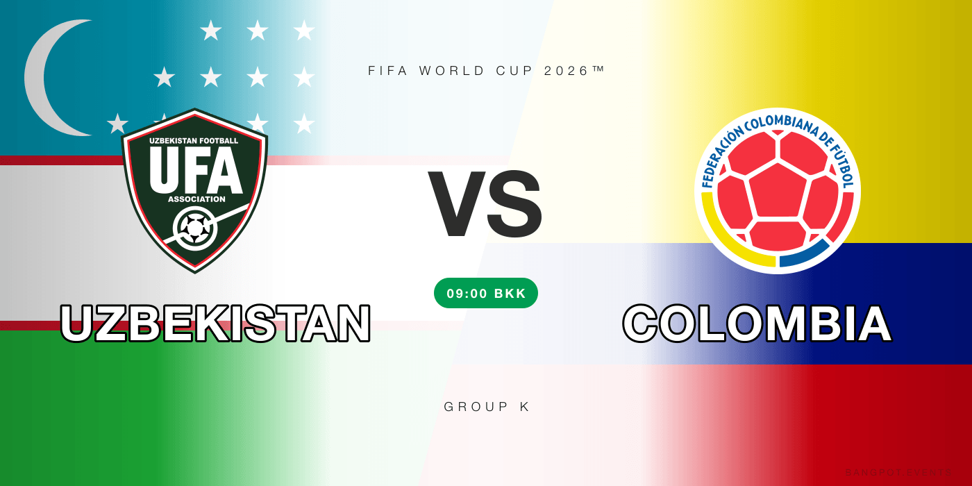 Uzbekistan vs Colombia at Highend