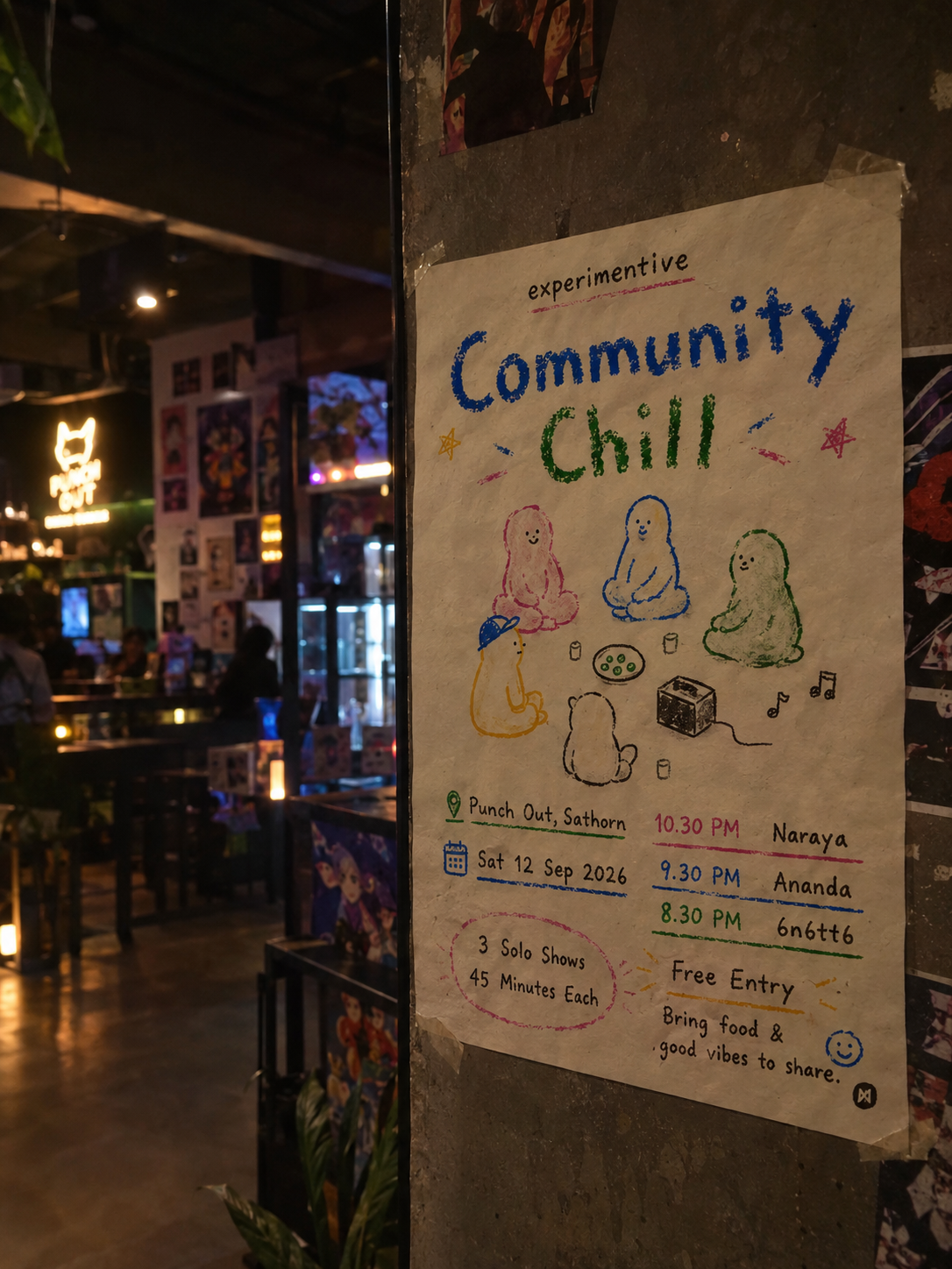 Community Chill at Punch Out at Punch Out Weed Shop