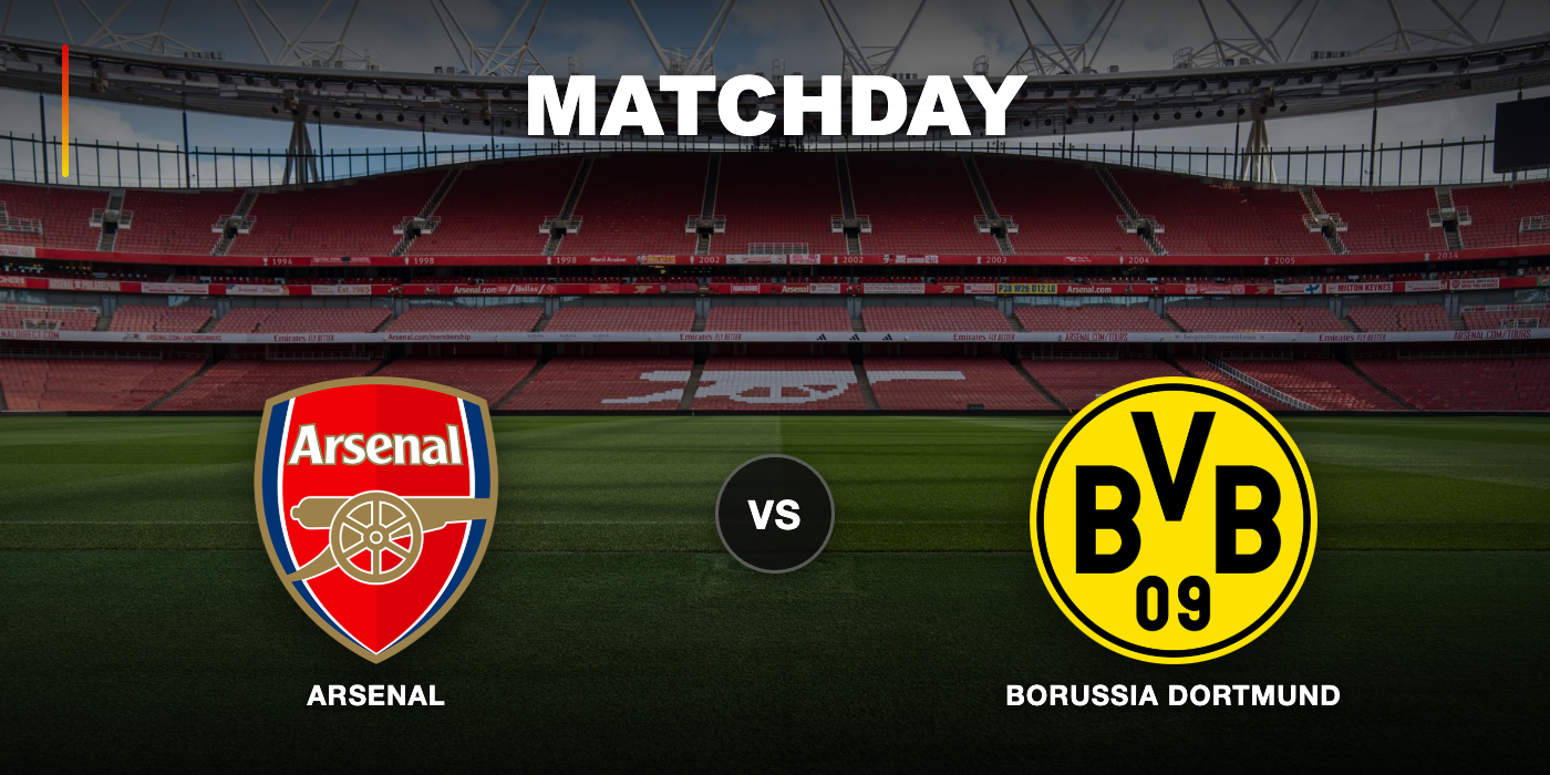 Arsenal vs Borussia Dortmund at Highend