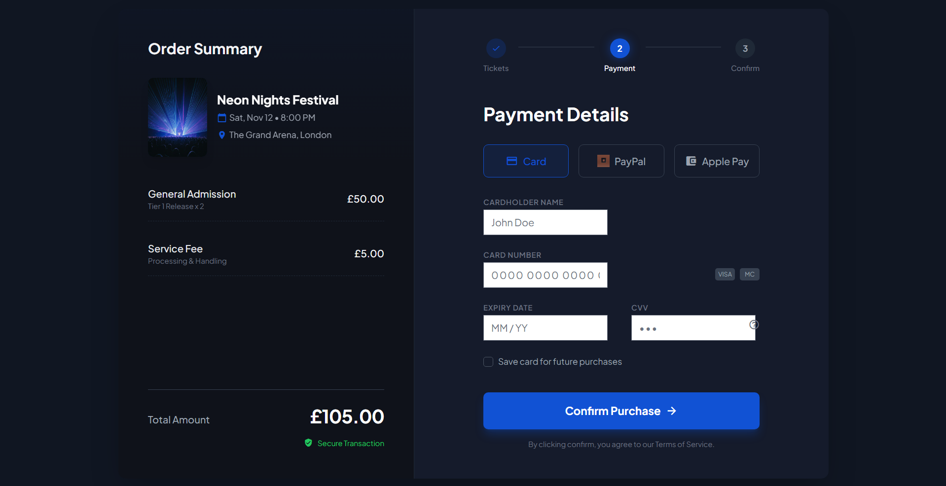Ticket Seller screenshot preview