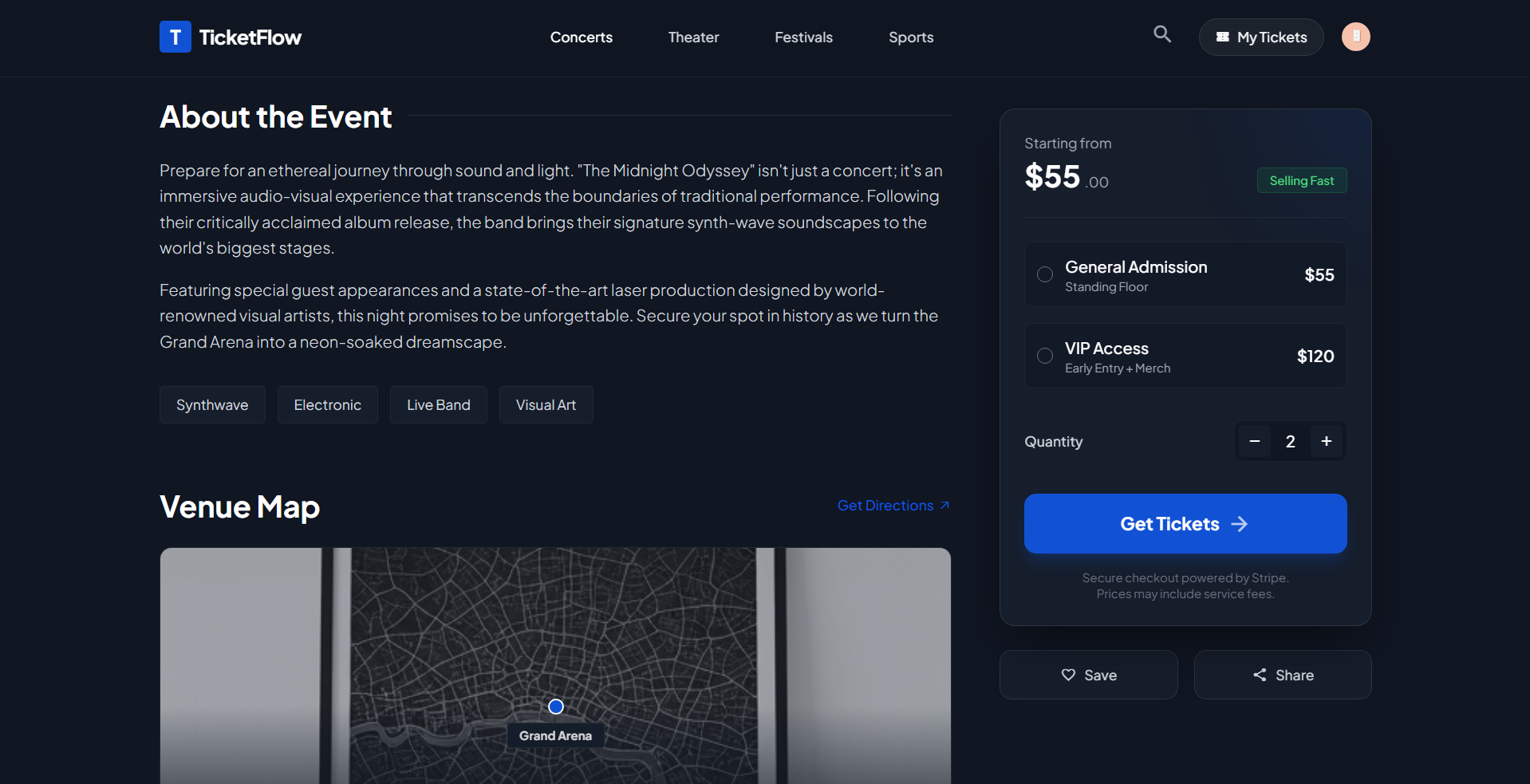 Ticket Seller screenshot preview