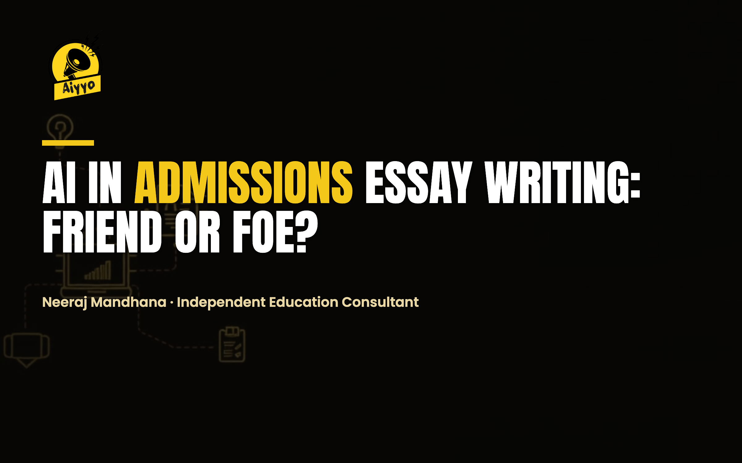 AI in Admissions Essay Writing: Friend or Foe?