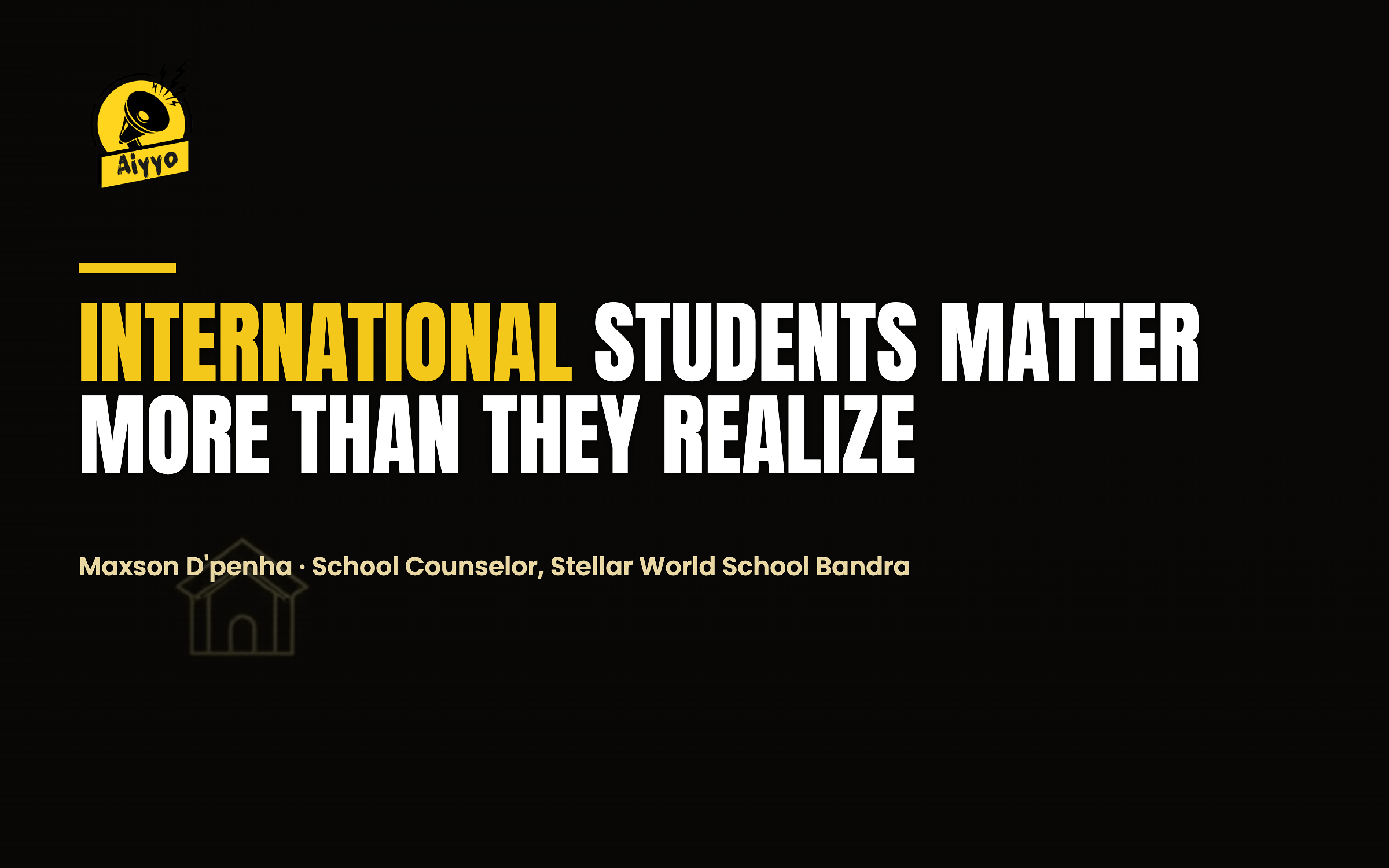 International Students Matter More Than They Realize