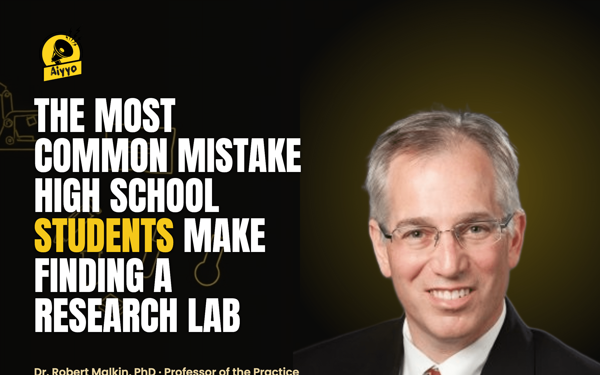 The Most Common Mistake High School Students Make Finding a Research Lab