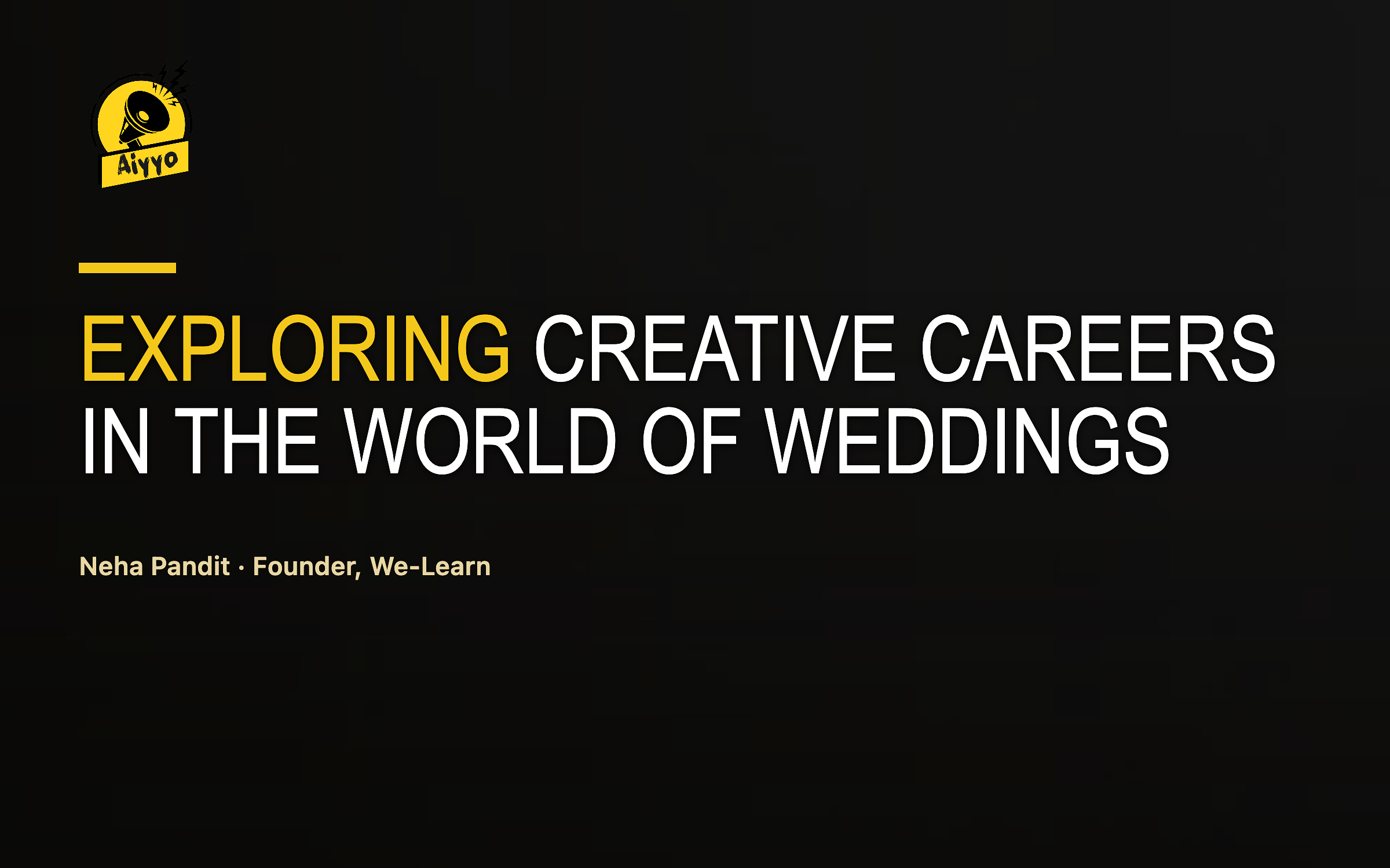 Exploring Creative Careers in the World of Weddings
