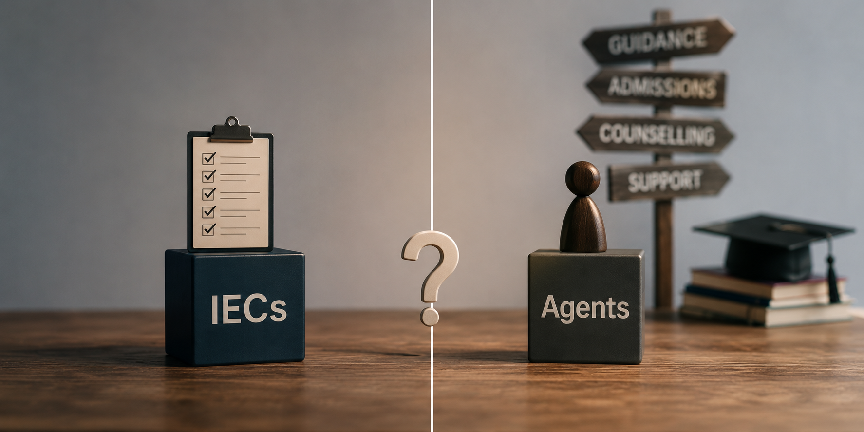 IECs vs Agents: Choosing the Right College Advisor