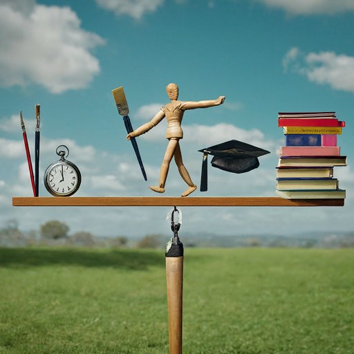 The Art of Balancing Test Prep with Academics