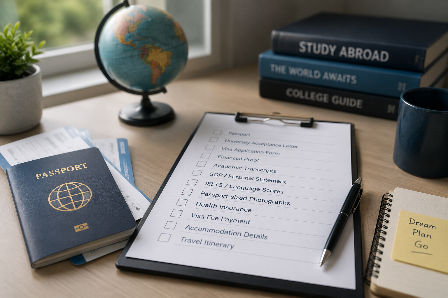 Your Essential Study Abroad Visa Checklist