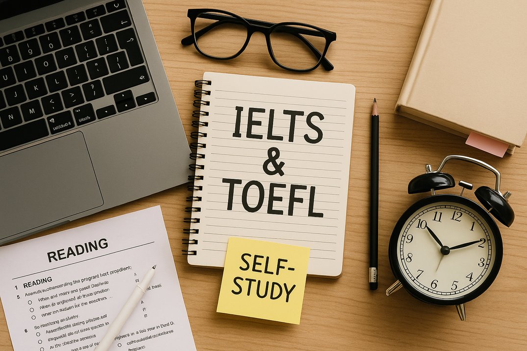 How a Student Should Self-Study for IELTS & TOEFL